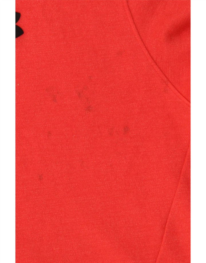 UNDER ARMOUR Džemper s kapuljačom za dječake 15-16 godina XL, crveni pamuk