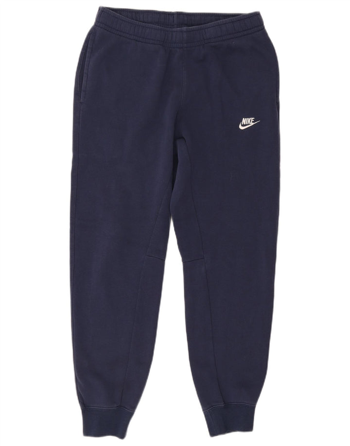 Nike muške trenirke Hlače Joggers srednje tamnoplavi pamuk