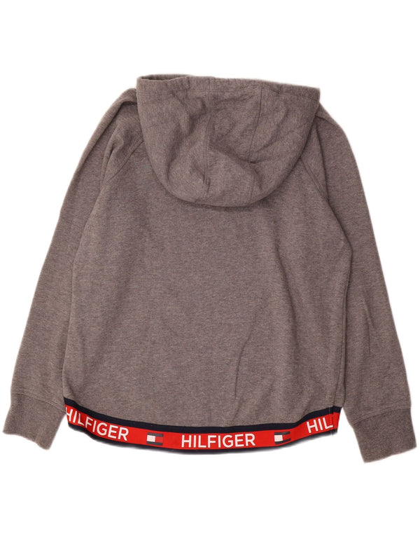 Tommy Hilfiger Ženska majica s kapuljačom s kapuljačom UK 14 srednje sive boje