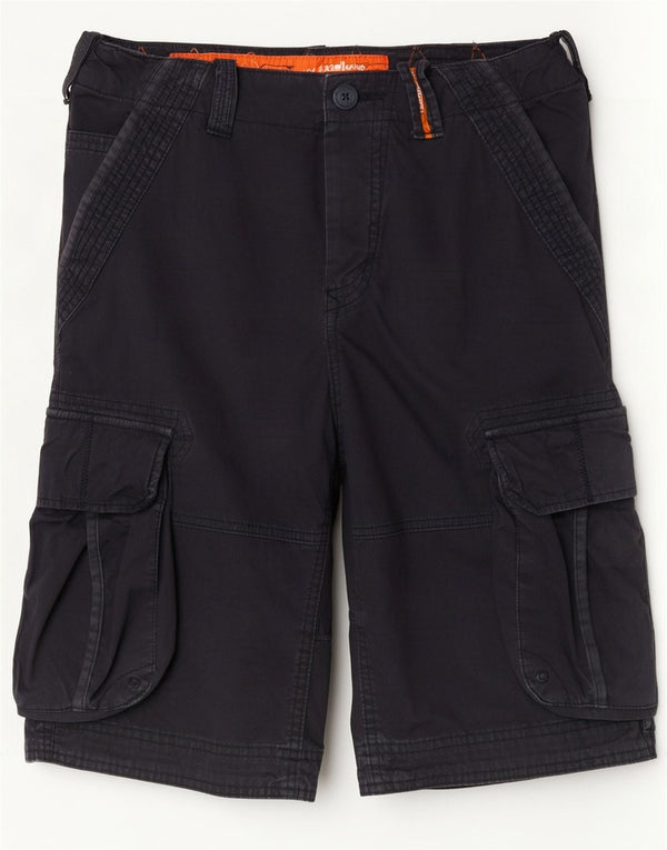 Superdry muške kargo kratke hlače srednje veličine W32 tamnoplavi pamuk