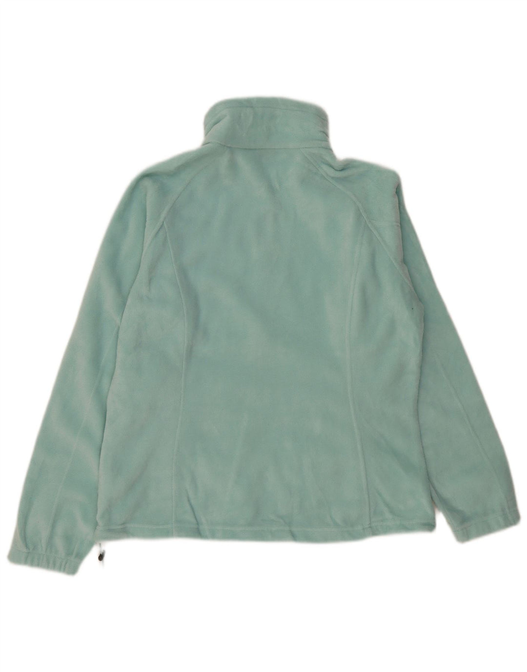 COLUMBIA Womens Fleece Jacket UK 18 XL Turquoise Polyester