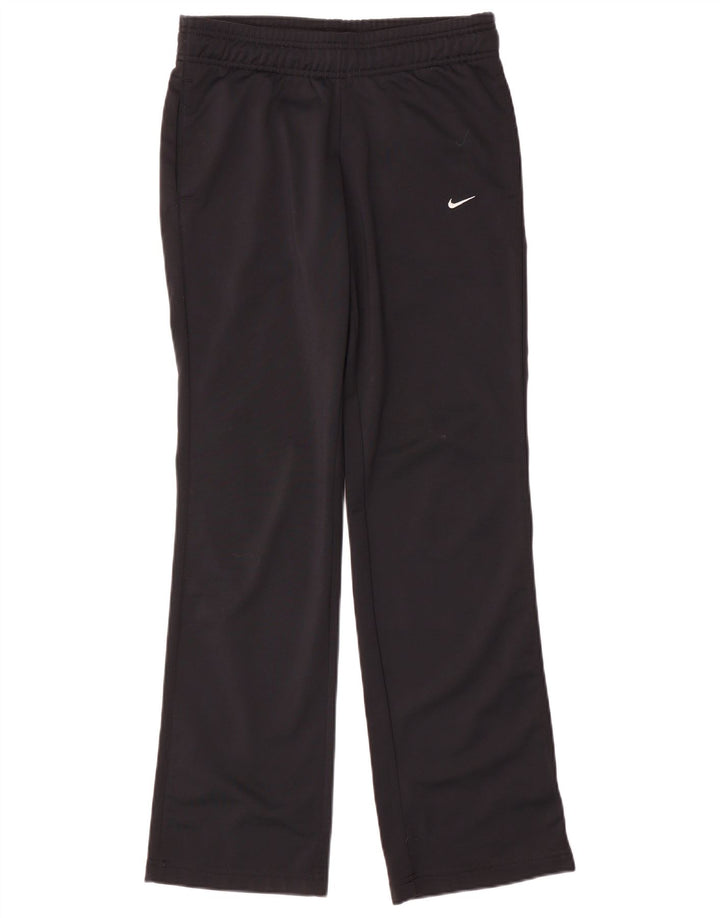 Nike muške hlače za trenirku Male crne poliesterske