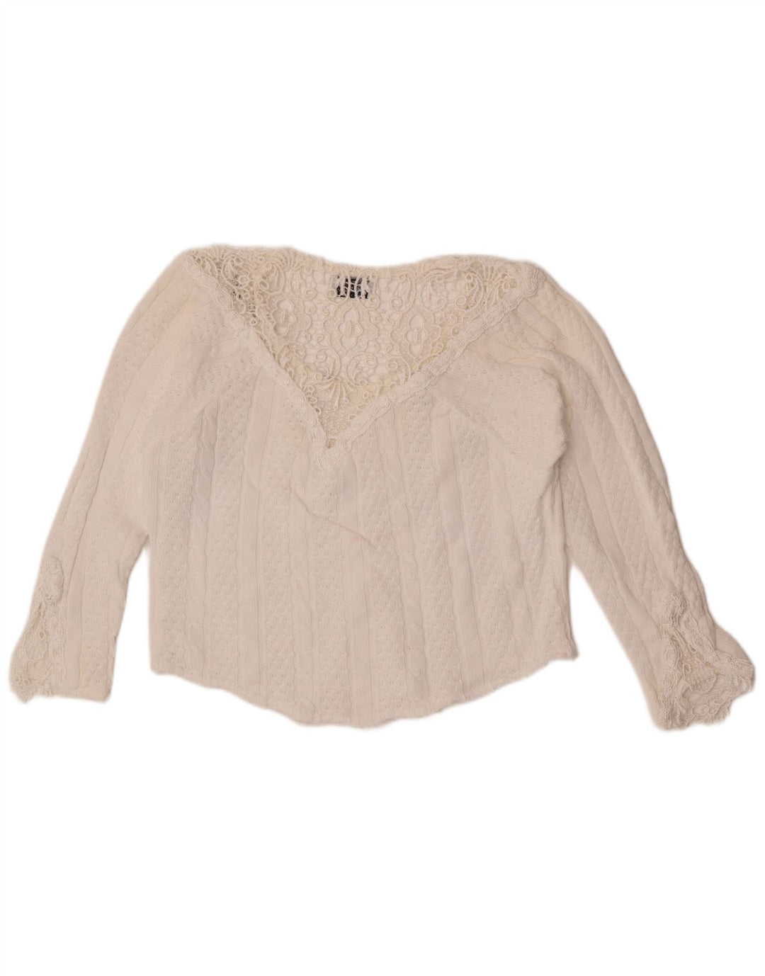 Marilu ženski kratki top s apstraktnim uzorkom UK 10 Small White