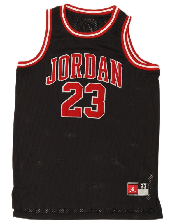Jordan Boys Graphic Vest Top 13-14 Years XL crni poliester