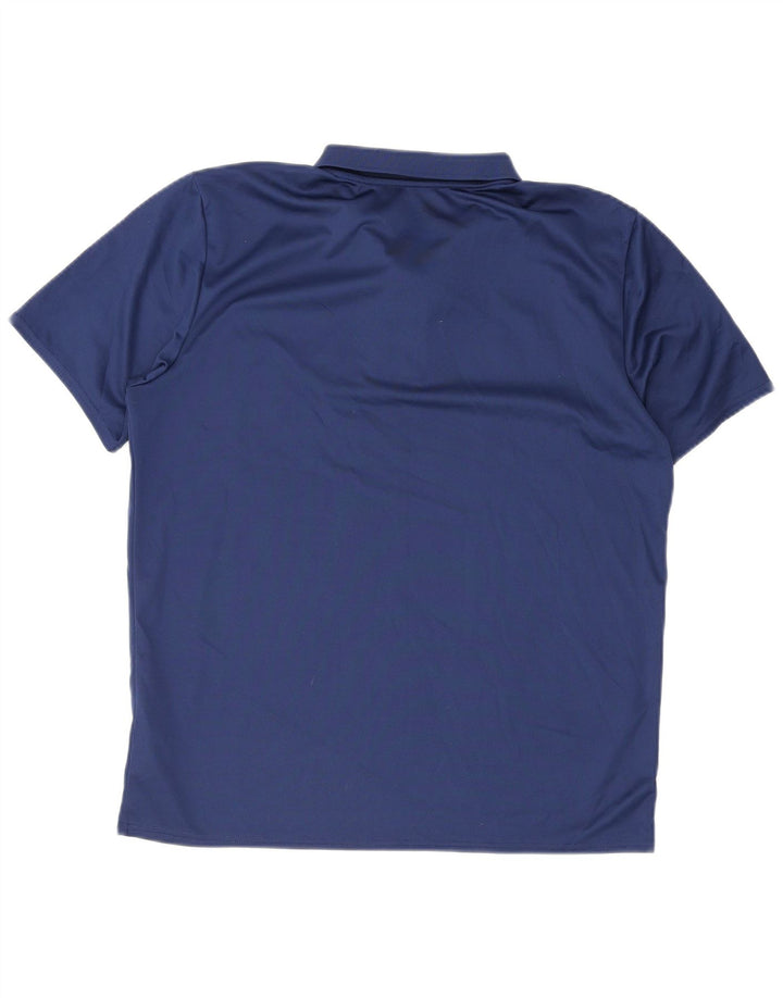 Umbro muška polo majica XL tamnoplavi poliester