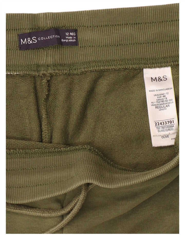 Marks & Spencer Ženska trenirka Hlače Joggers UK 12 Srednje kaki