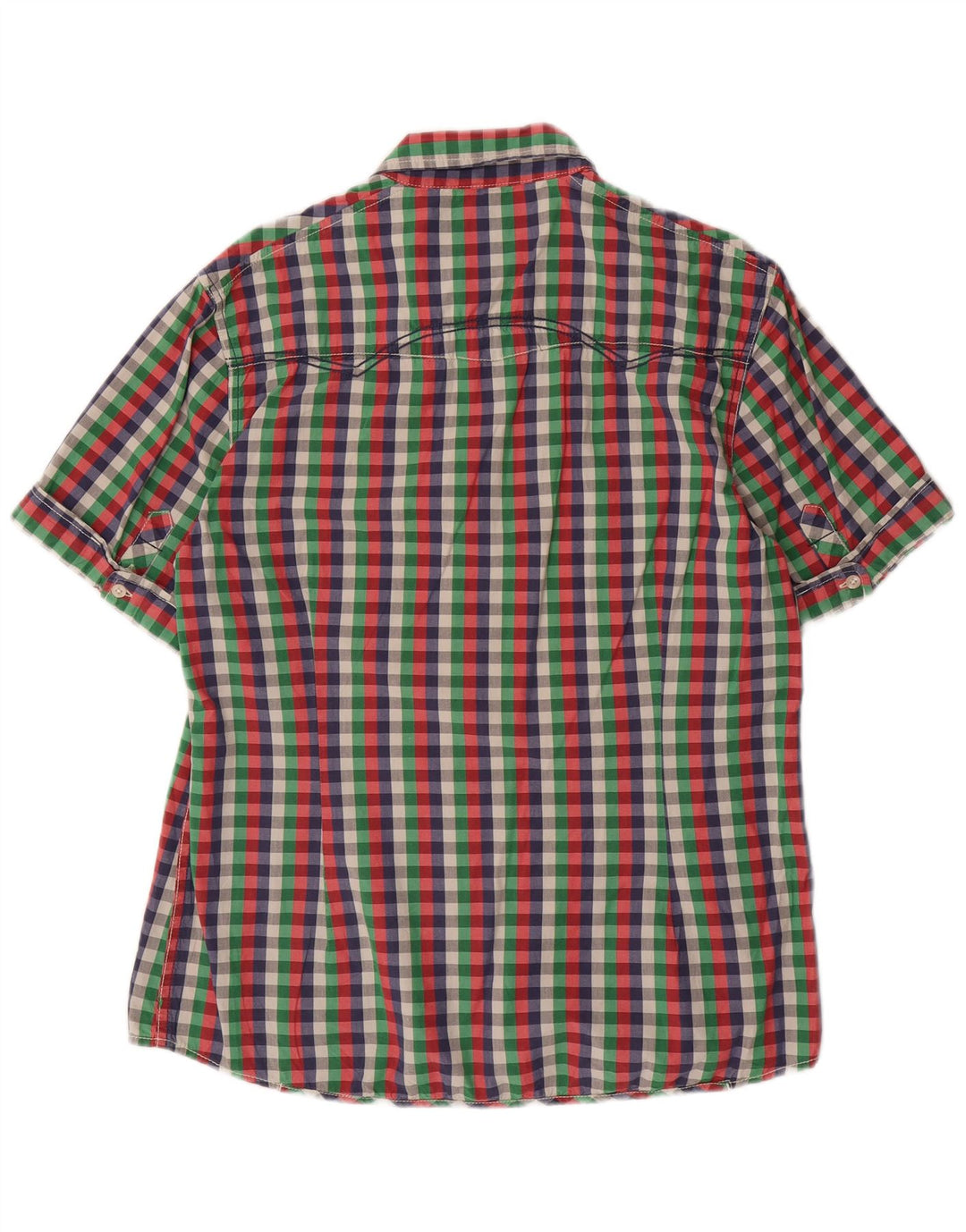 GARCIA Muška uska košulja kratkih rukava XL, višebojni gingam