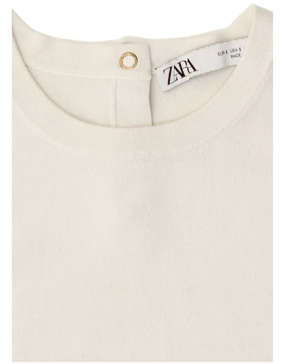 Zara ženski prsluk bez rukava UK 10 Small White