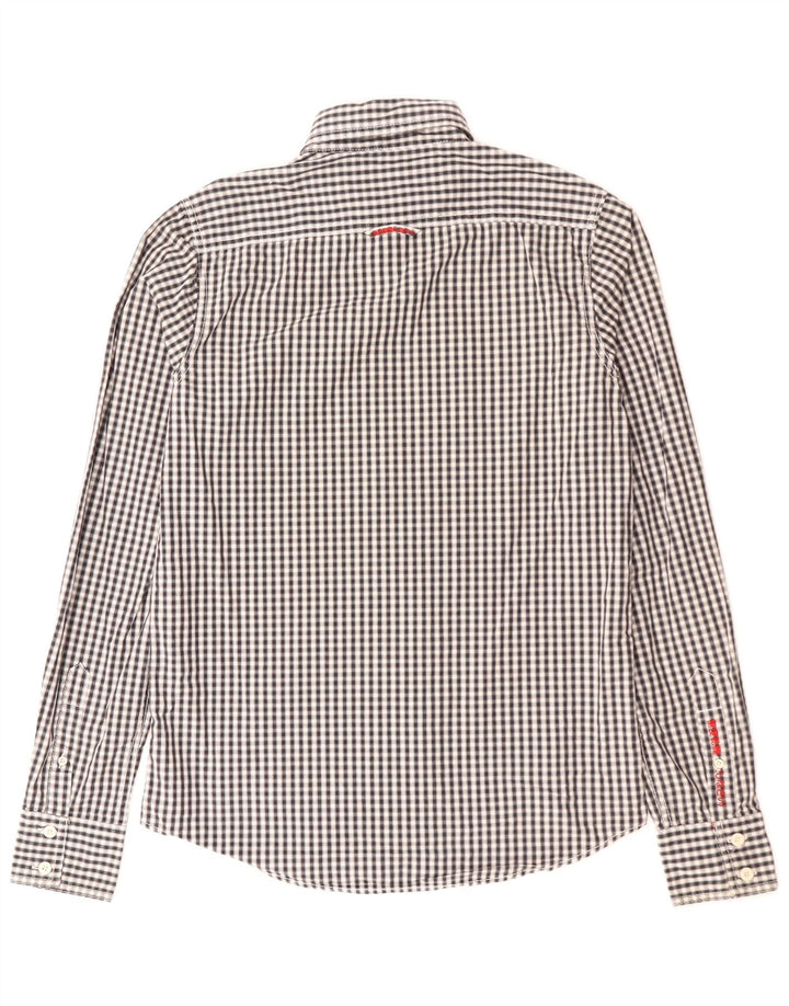 Superdry muška košulja Srednje crni gingham pamuk