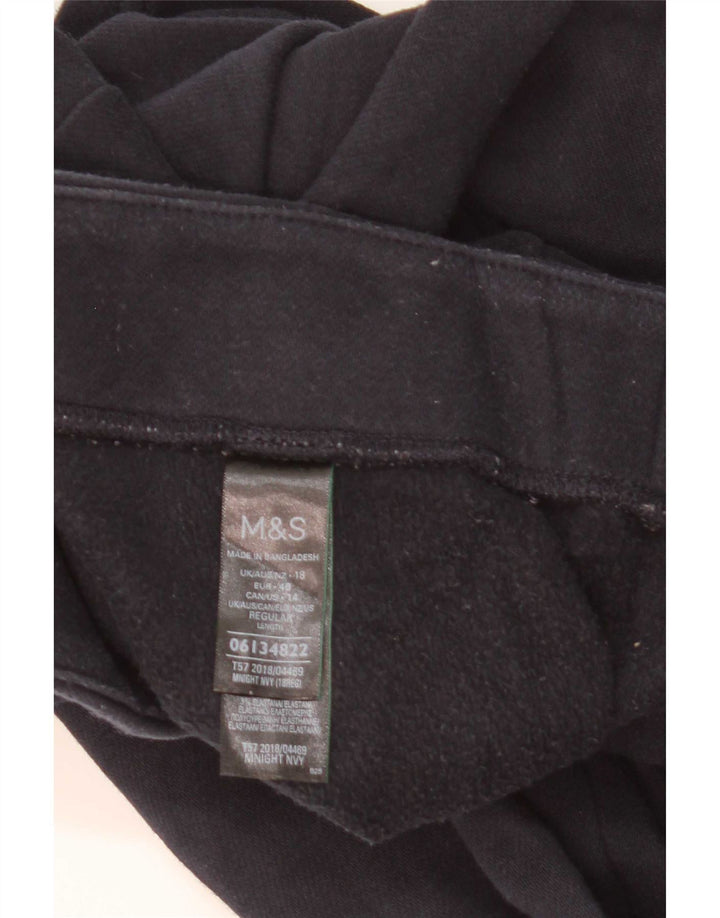 Marks & Spencer ženske tajice UK 18 XL tamnoplavi poliester