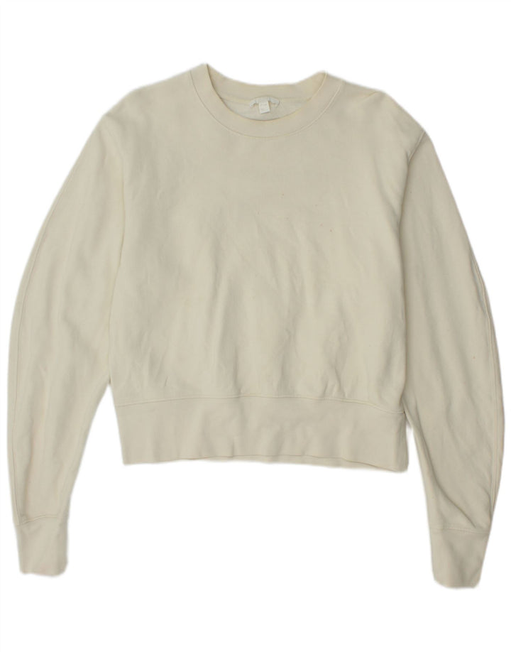 Cos ženska majica s prekomjernom majicom UK 10 Small Off White Cotton