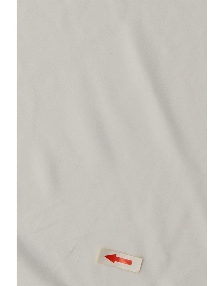 Nike Dri Fit T-Shirt Top srednje bijele boje od poliestera