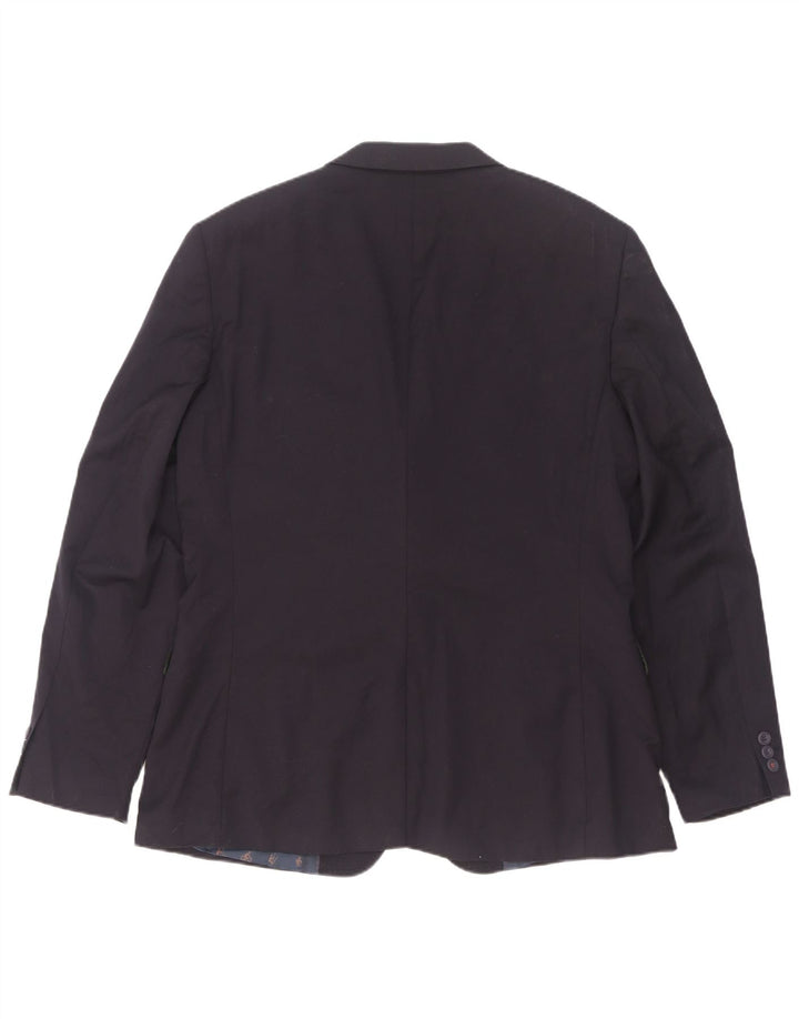 Ted Baker, muški moderni sako sa 2 gumba, veličina 42 XL, tamnoplava vunena