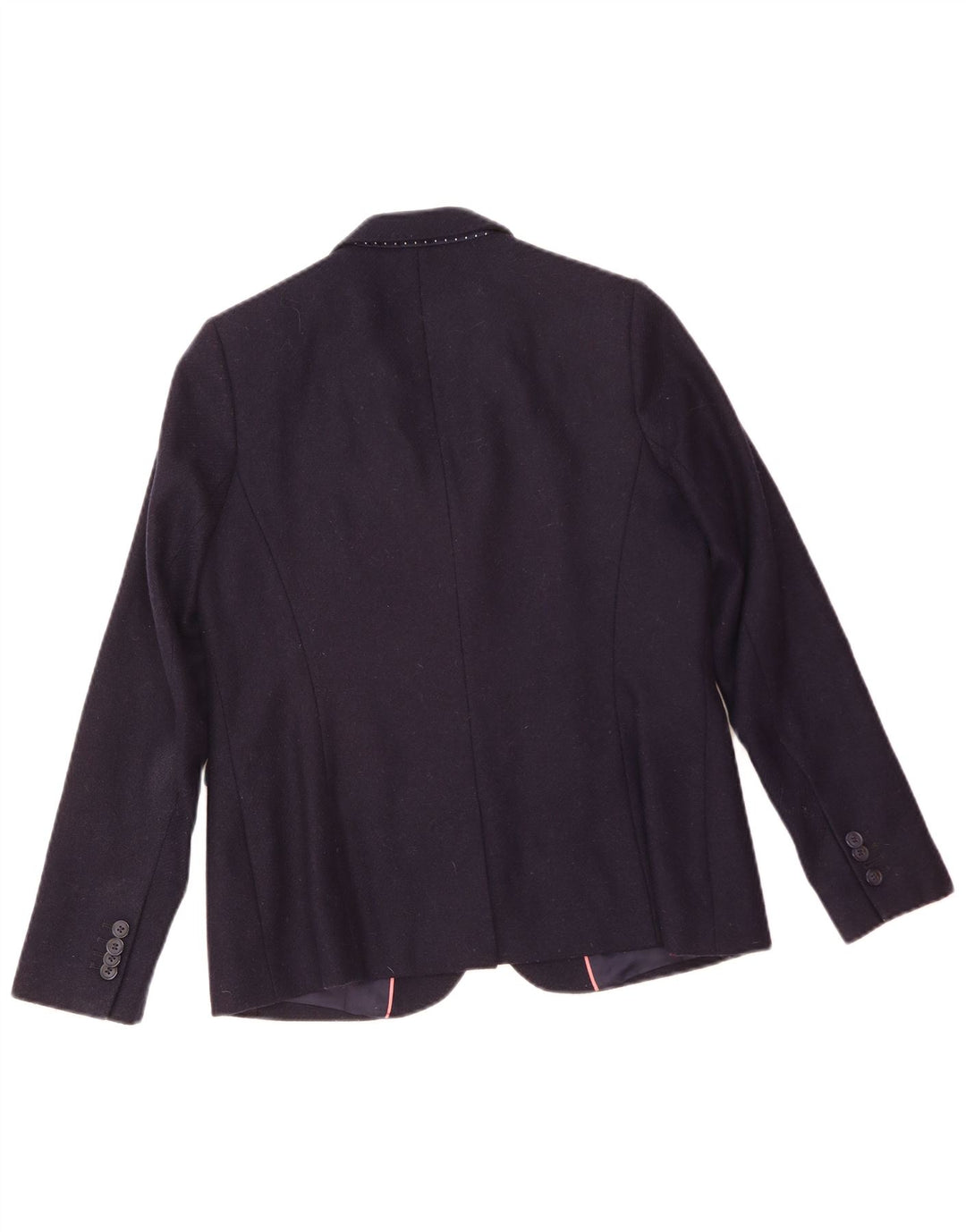 Crew Clothing Ženska jakna s 2 gumba UK 12 Srednje tamnoplava vuna