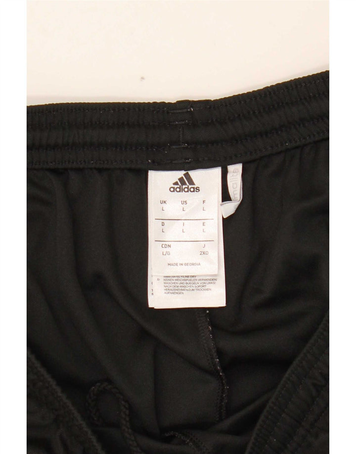 Adidas muške sportske kratke hlače Climalite, veliki crni poliester