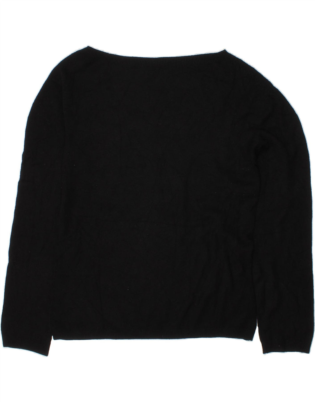 OASIS Womens Boat Neck Jumper Sweater UK 12 Medium  Black Vintage Oasis and Second-Hand Oasis from Messina Hembry 