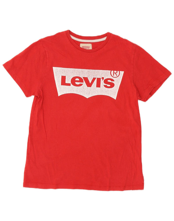 Majica kratkih rukava Levi's Boys Graphic T-Shirt 15-16 Years Red