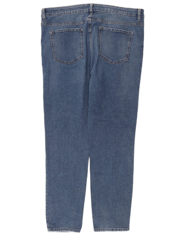 Marks & Spencer ženske uske traperice visokog struka The Lily UK 18 XL W36 L28 Plava