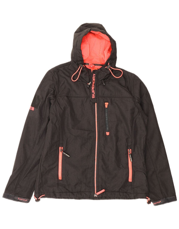 SUPERDRY ženska jakna Windtrekker vjetrovka s kapuljačom UK 18 XL siva