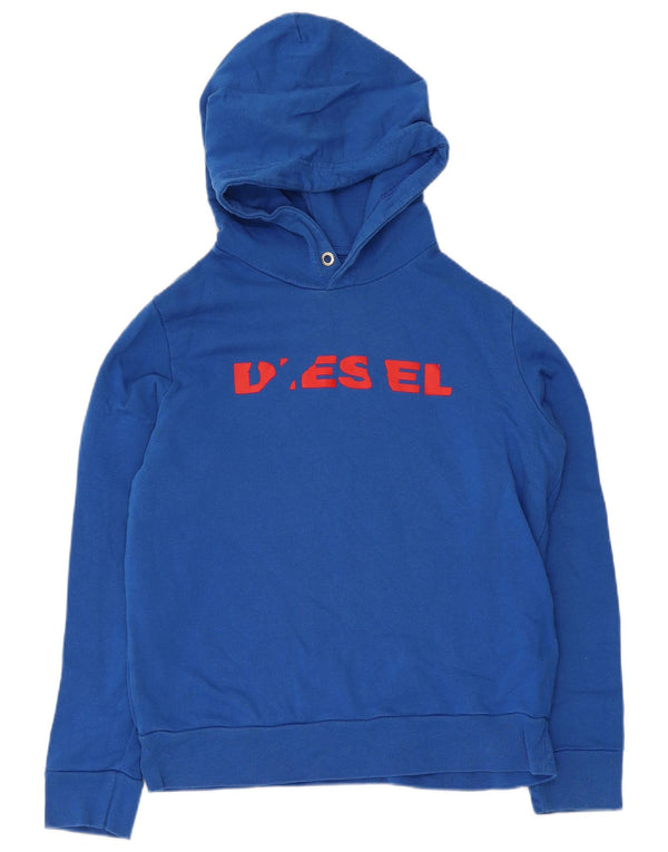 Diesel Boys Graphic Hoodie Džemper 15-16 godina, plavi pamuk