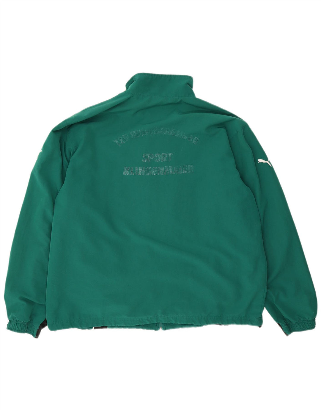 Puma muška trenirka Graphic Gornja jakna XL Green Colourblock poliester