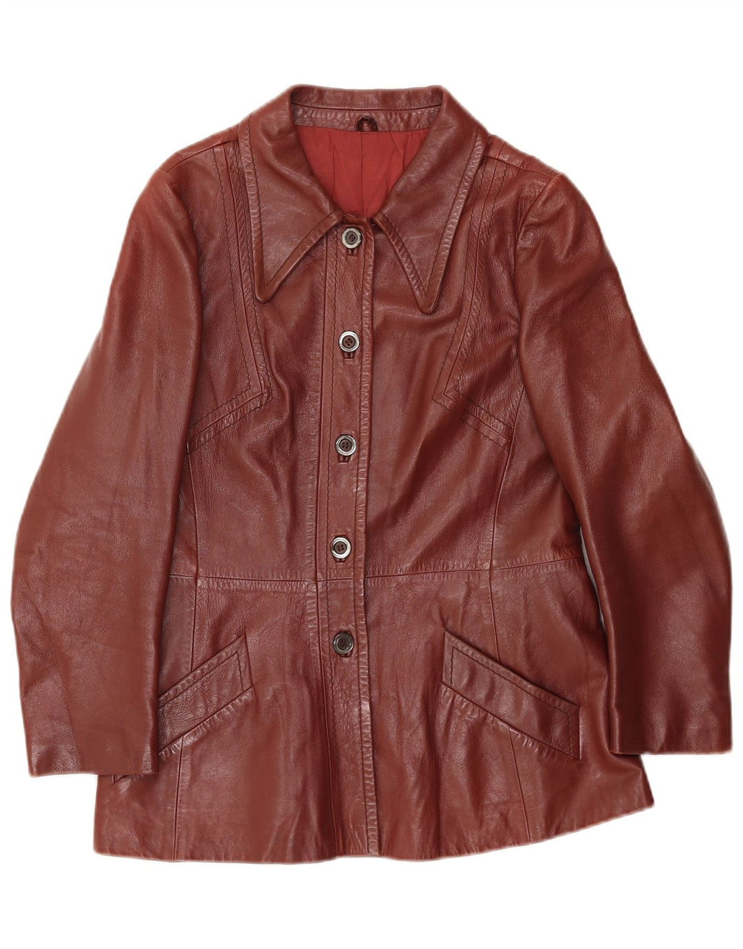 Emme ženska kožna jakna IT 46 Large Brown