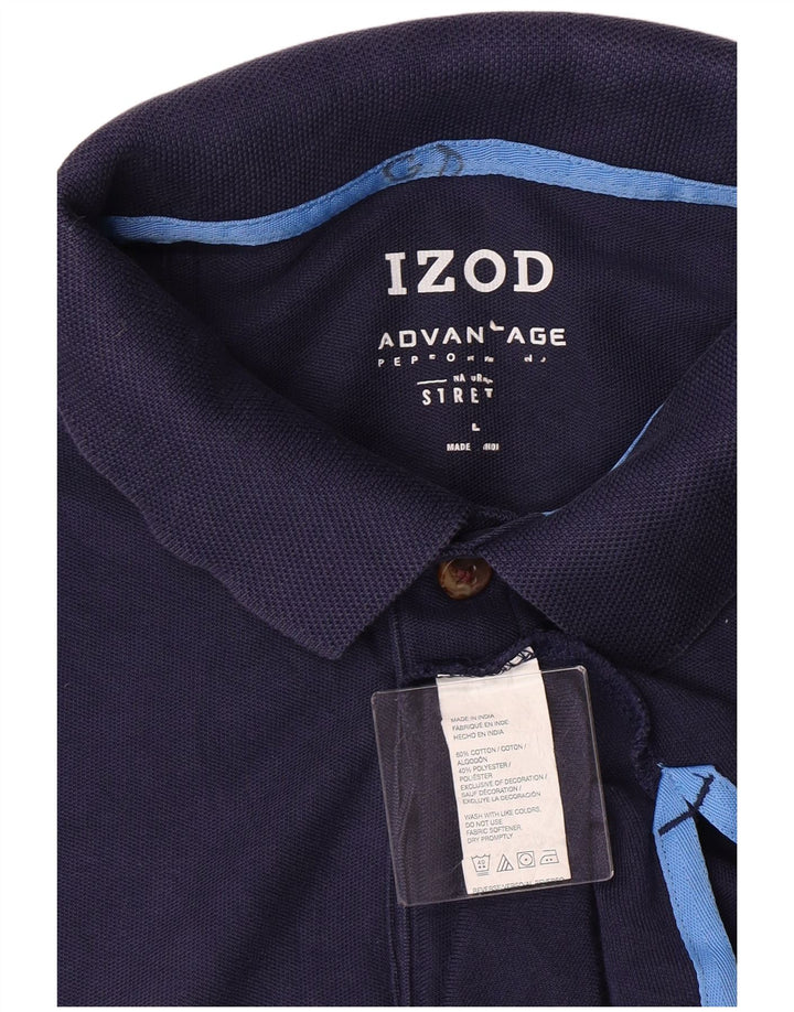 Izod muška polo majica velika tamnoplava pamuk