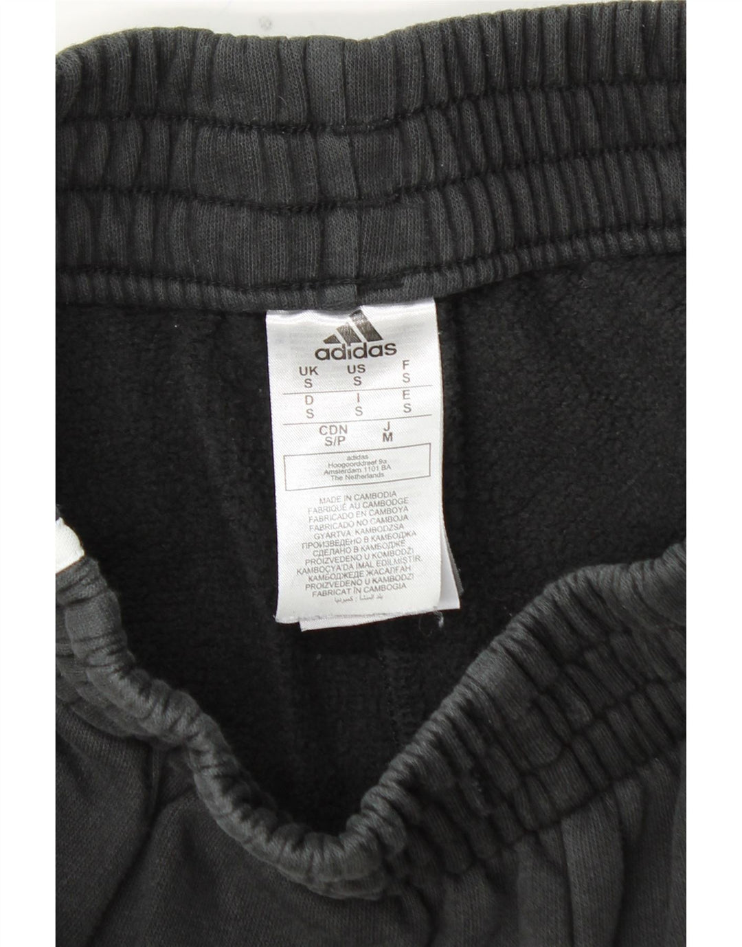 ADIDAS Muška trenirka Hlače Joggers Male crne pamučne