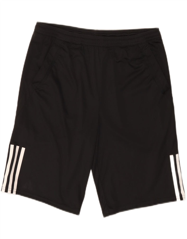 Adidas kratke sportske hlače za dječake 15-16 godina, crni poliester