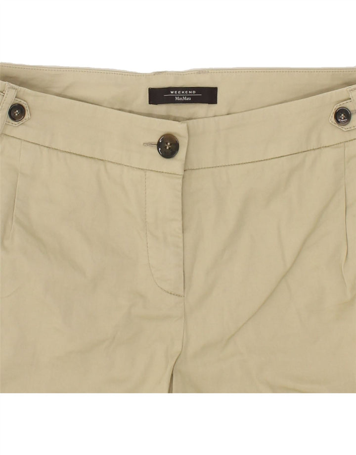 MAX MARA Mens Chino Shorts W30 Medium Beige Vintage Max Mara and Second-Hand Max Mara from Messina Hembry 
