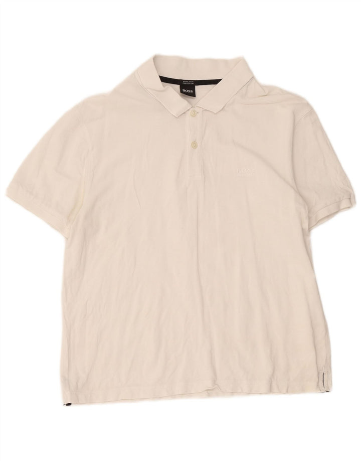 Hugo Boss muška polo majica standardnog kroja XL bijela