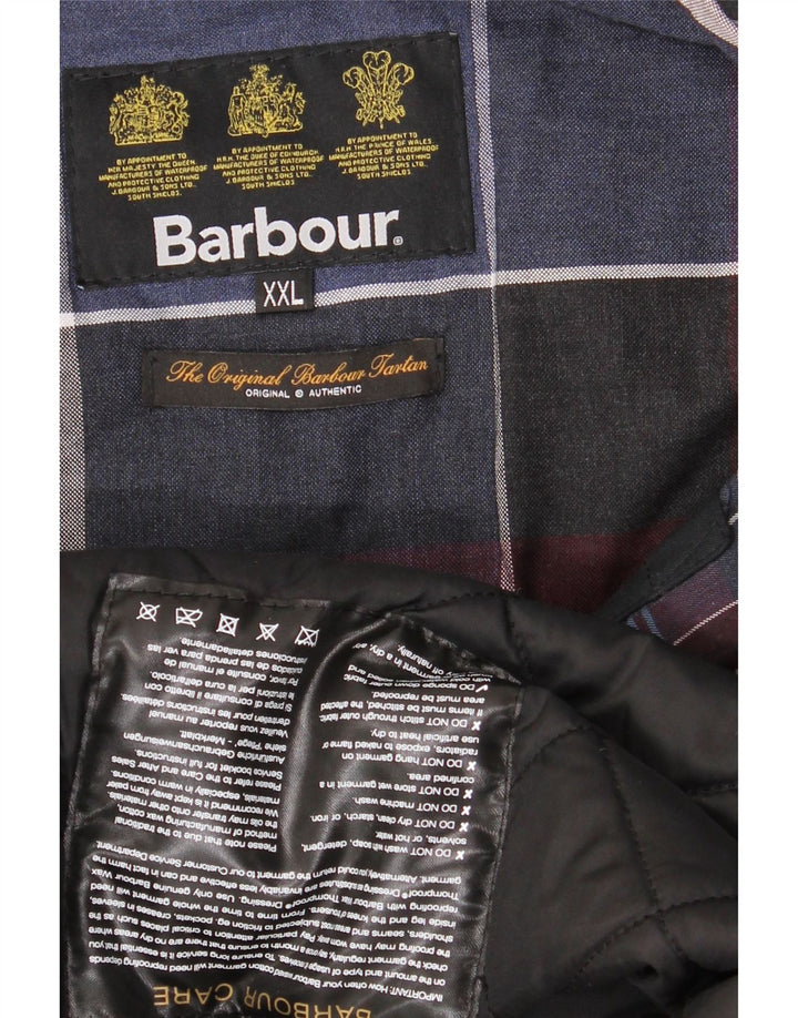 Barbour muška jakna od voštanog pamuka UK 44 2XL bordo