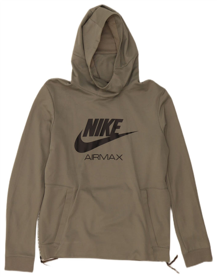 Nike muška trenirka s grafičkim motivima, srednji kaki pamuk