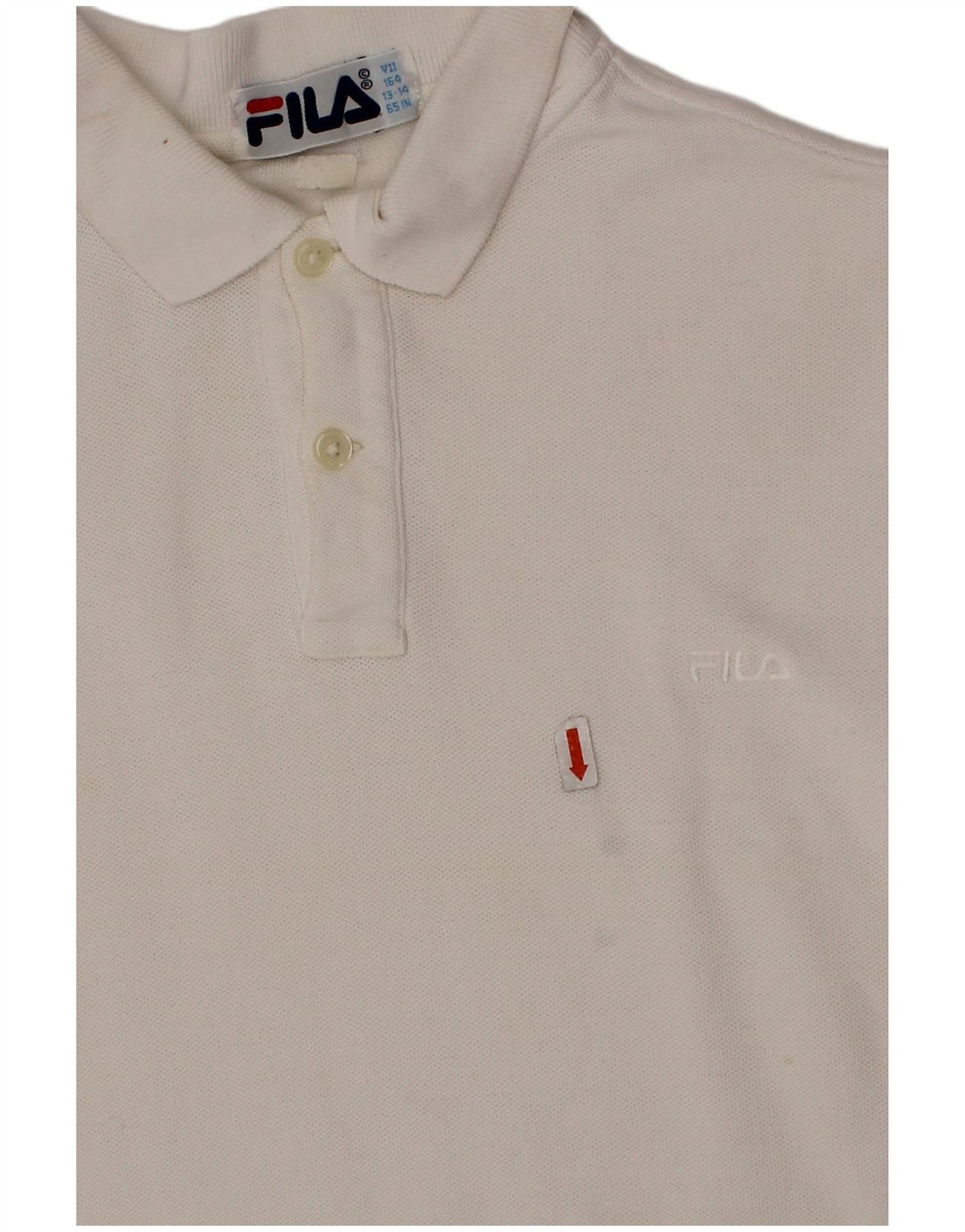 FILA polo majica za dječake 13-14 godina bijela