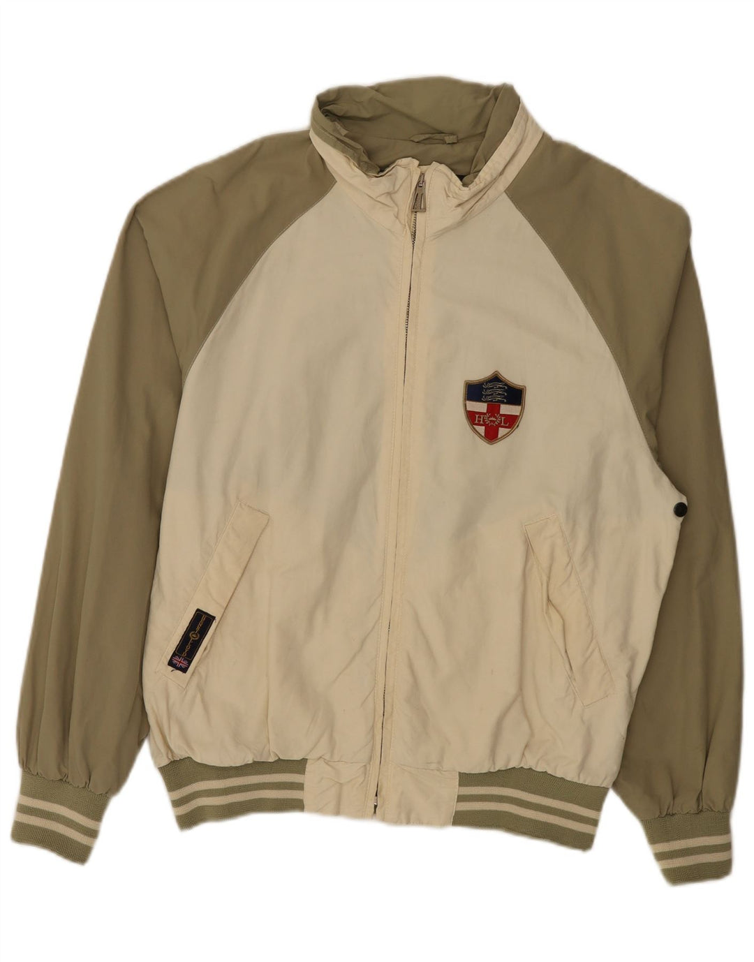 Henri Lloyd muška bomber jakna UK 40 Large kaki boja