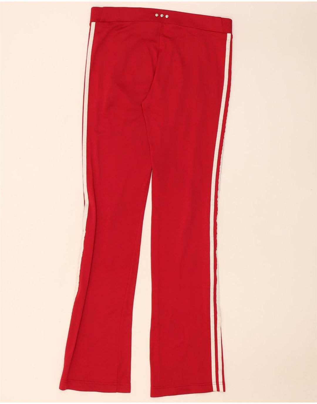 Adidas ženske hlače za trenirku UK 12 srednje crvene poliamidne