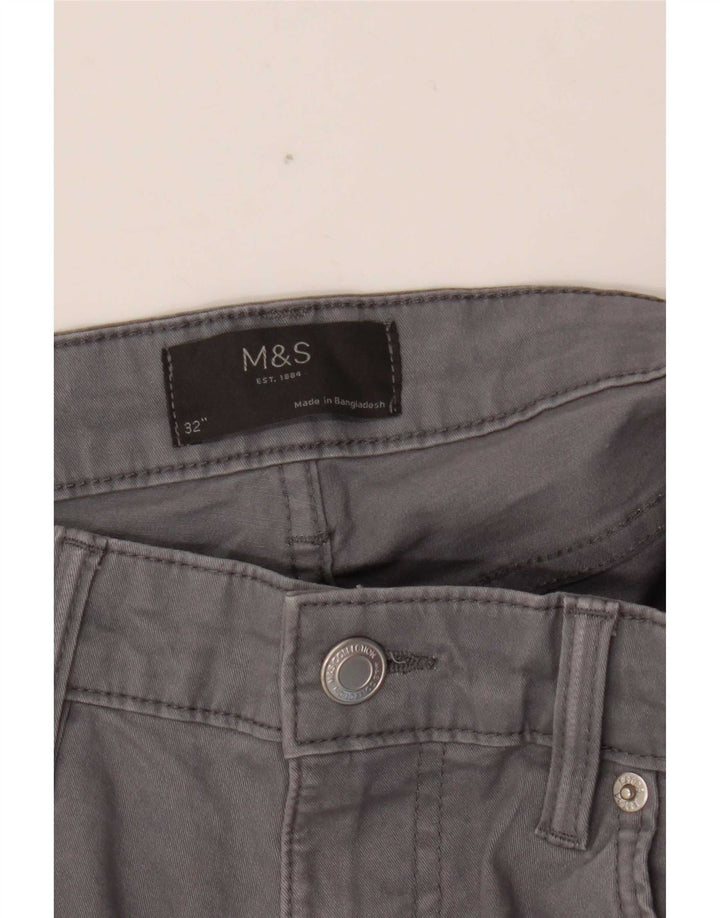 Marks & Spencer muške ležerne kratke hlače W32 srednje sivi pamuk