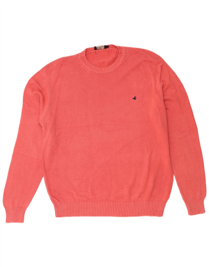 Brooksfield muški pulover s okruglim izrezom IT 54 XL ružičasta