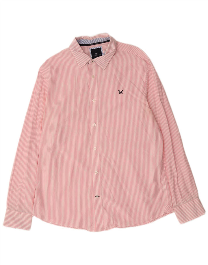 Crew Clothing Muška košulja s velikim ružičastim prugama