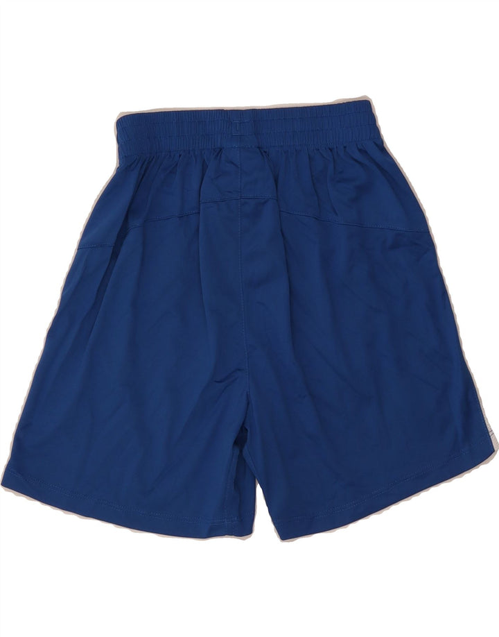 UMBRO Boys Dartmouth Sport Shorts 9-10 Years  Blue Polyester Vintage Umbro and Second-Hand Umbro from Messina Hembry 