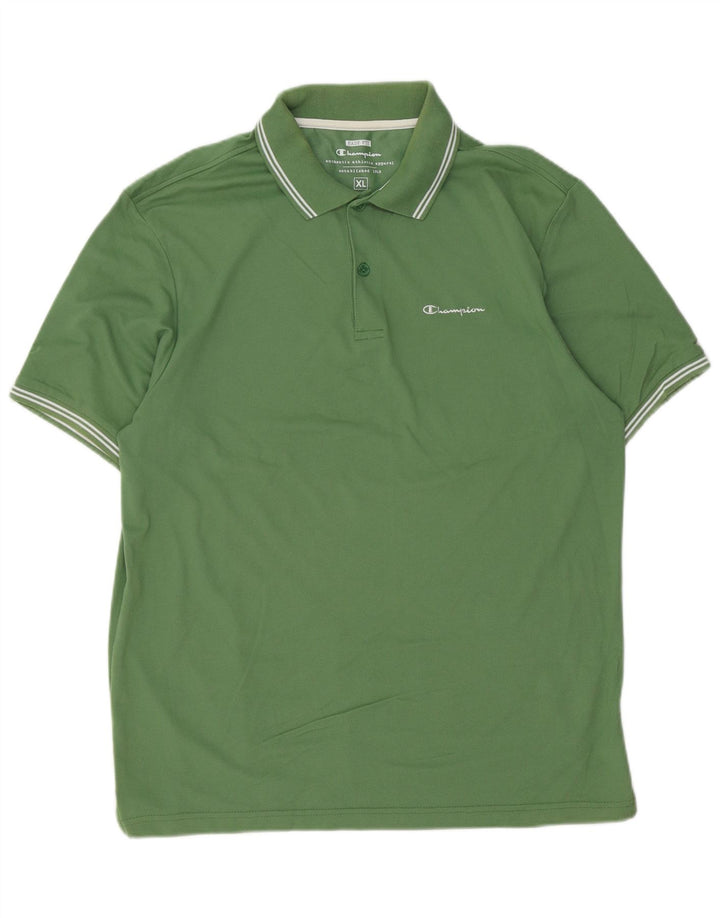CHAMPION Muška polo majica Easy Fit XL Zeleni pamuk