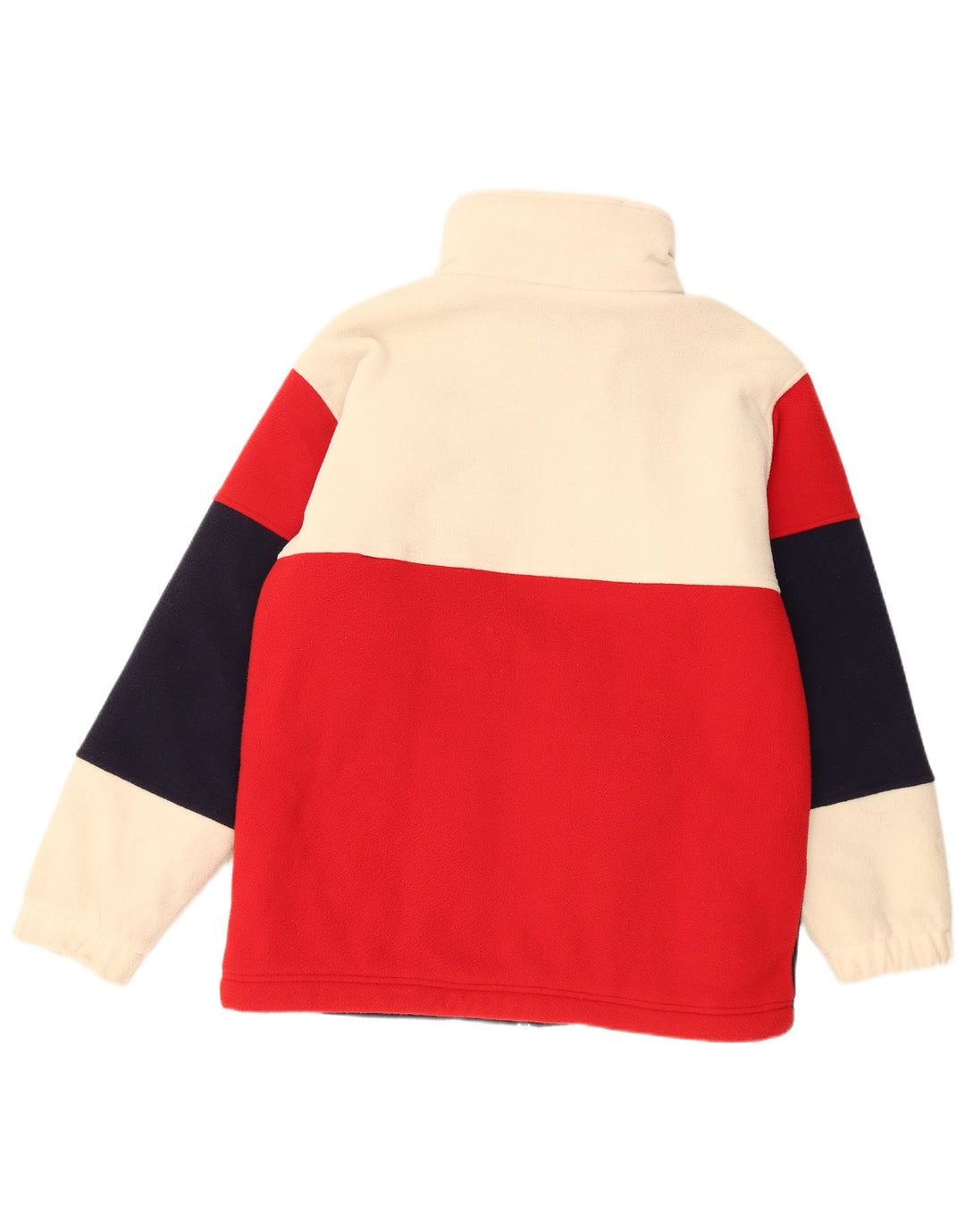 CRANE Muška jakna od flisa širokog kroja UK 36 Mali raznobojni blok u boji