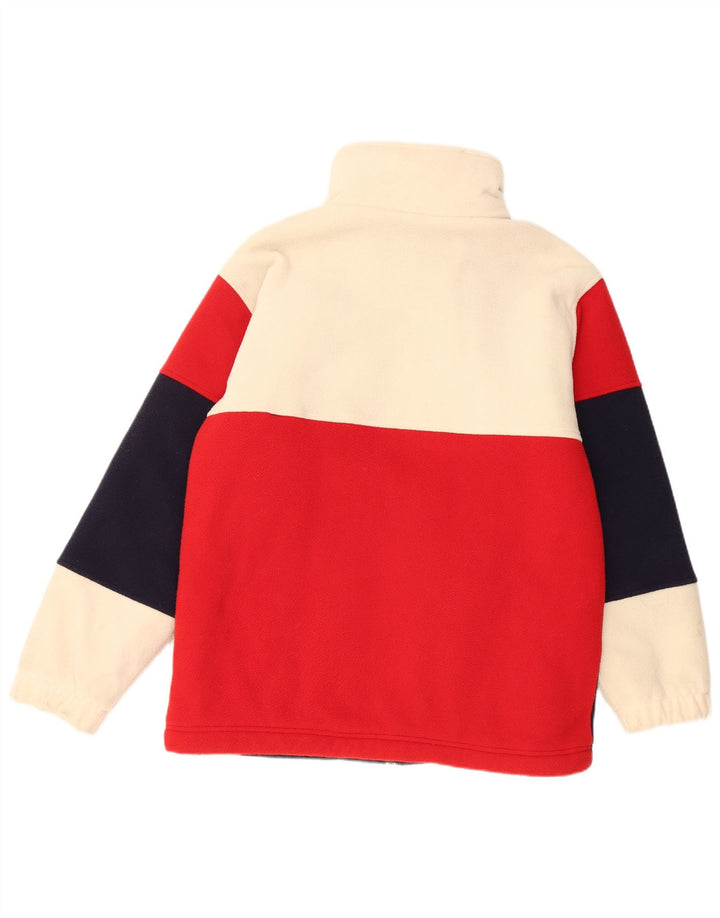 CRANE Muška jakna od flisa širokog kroja UK 36 Mali raznobojni blok u boji