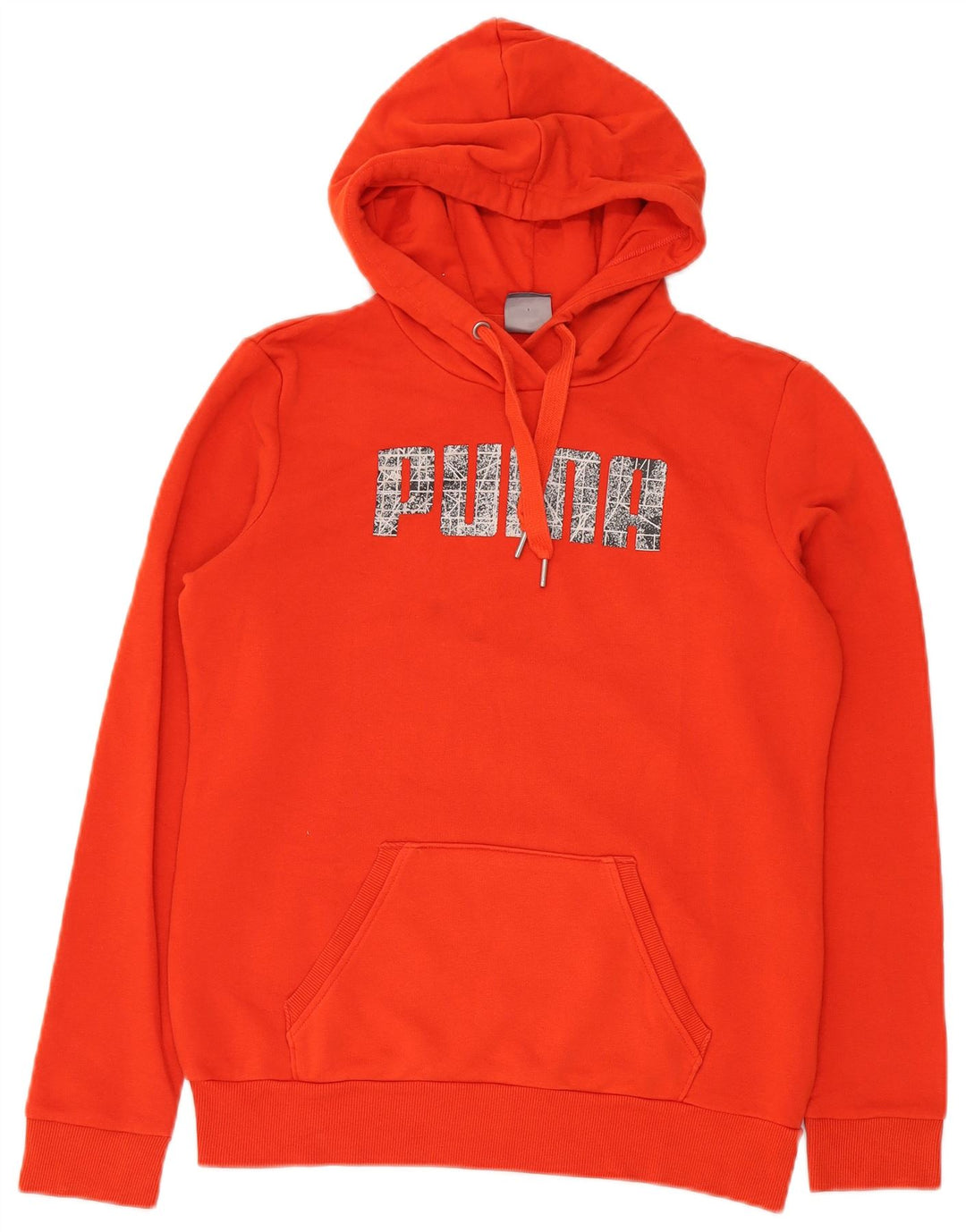 Puma ženska majica s kapuljačom s kapuljačom UK 12 srednje crvene boje od poliestera