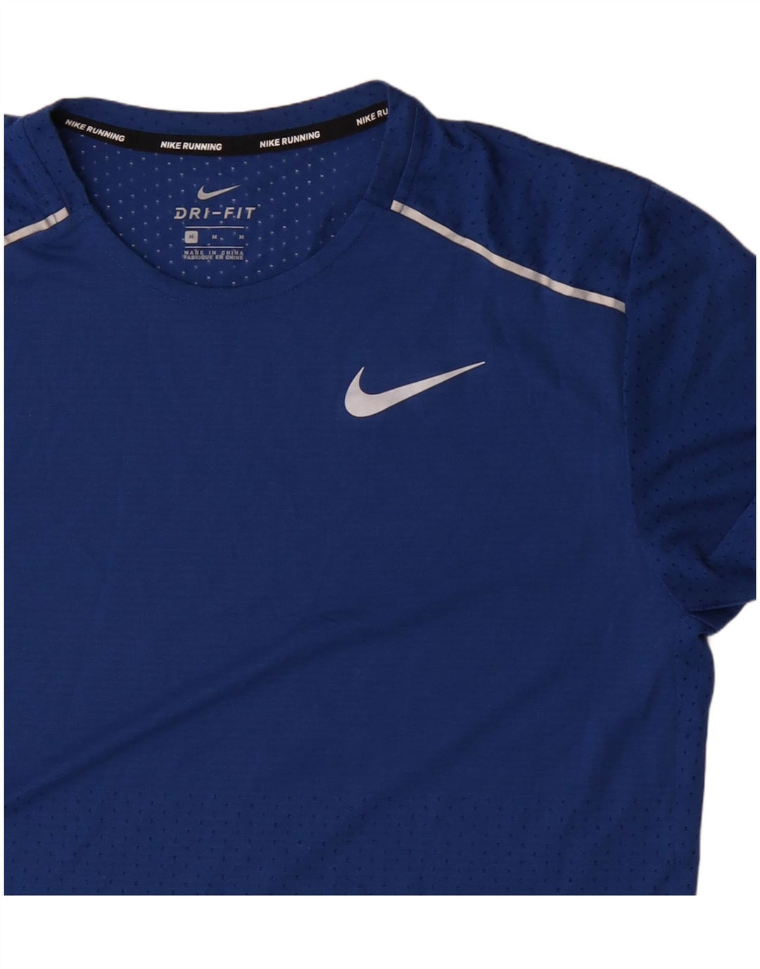 Nike Dri Fit majica kratkih rukava Srednje plavi poliester