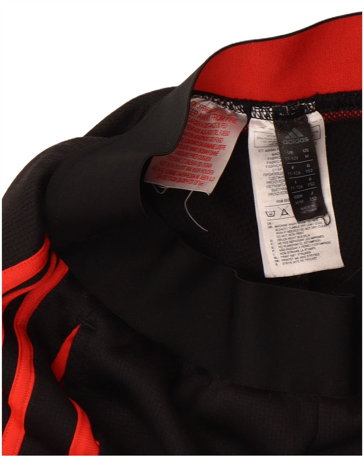 Adidas Boys Predator Graphic Sport Shorts 11-12 Years Black Poliester