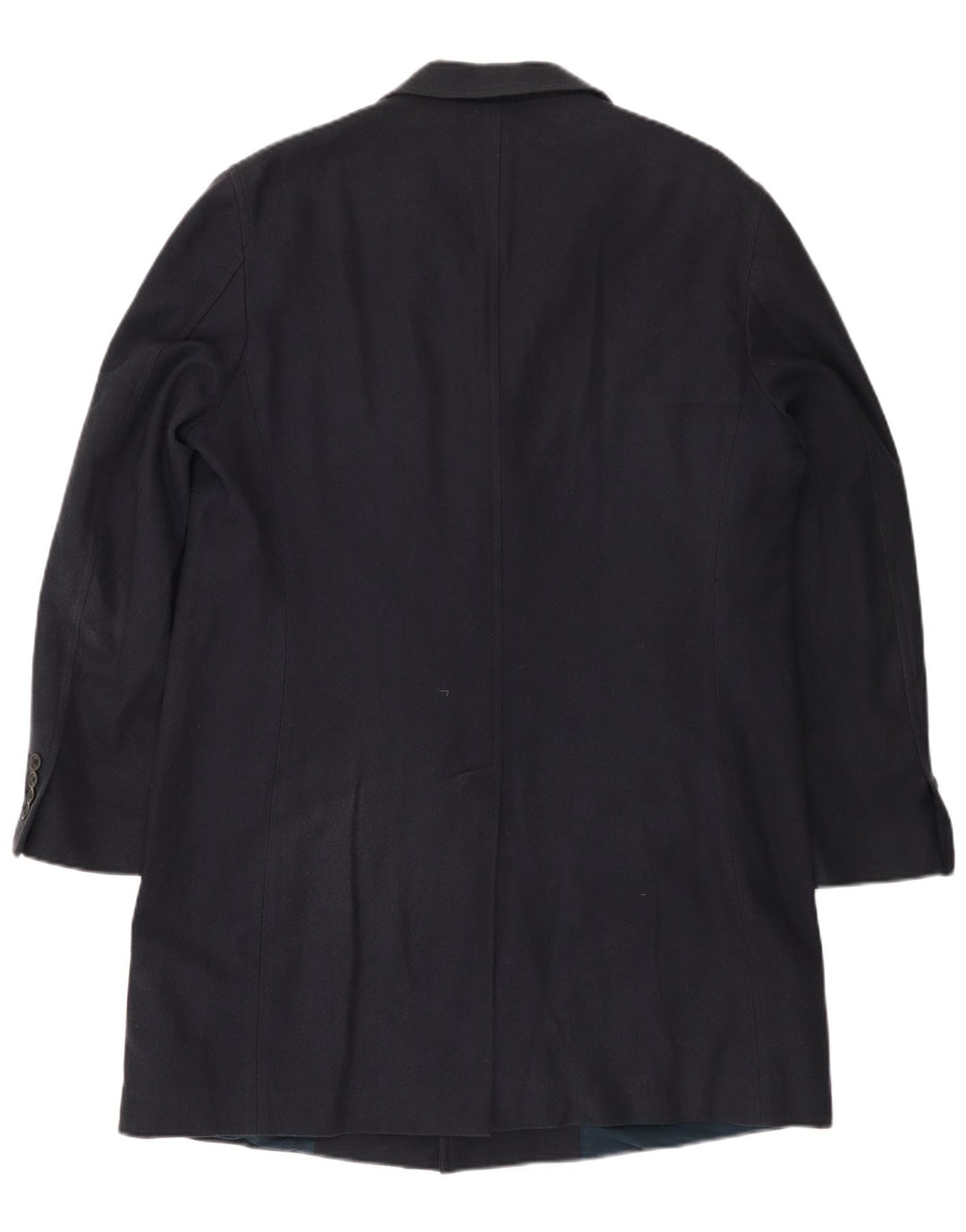 FAY ženski kaput UK 18 XL tamnoplavi riblja kost pamuk