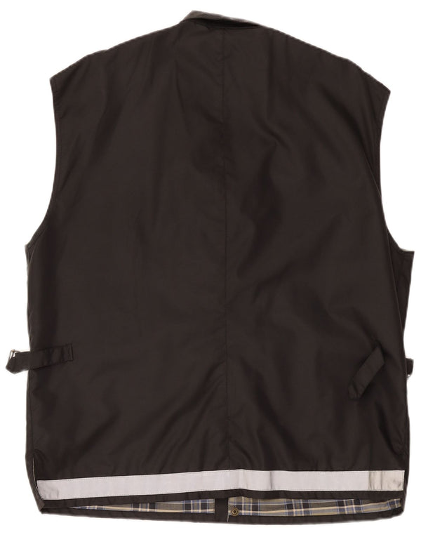 Belstaff muška uslužna jakna UK 44 2XL crni najlon