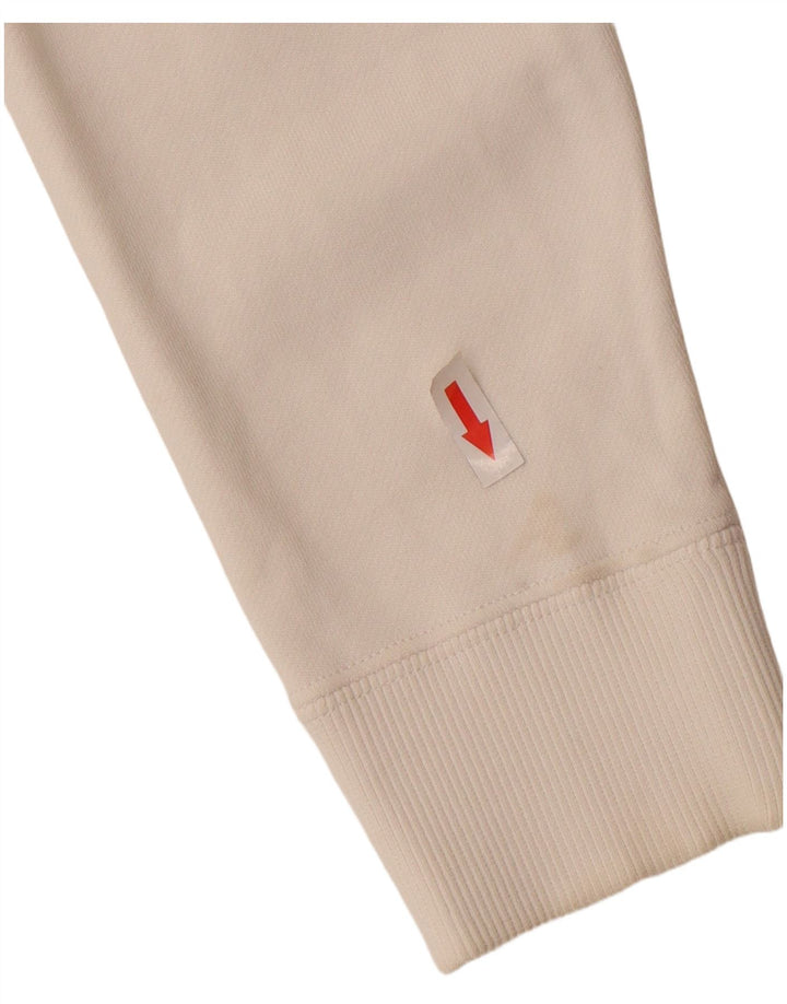 Calvin Klein Jeans ženski džemper s grafičkim motivima UK 14 Srednje bijeli