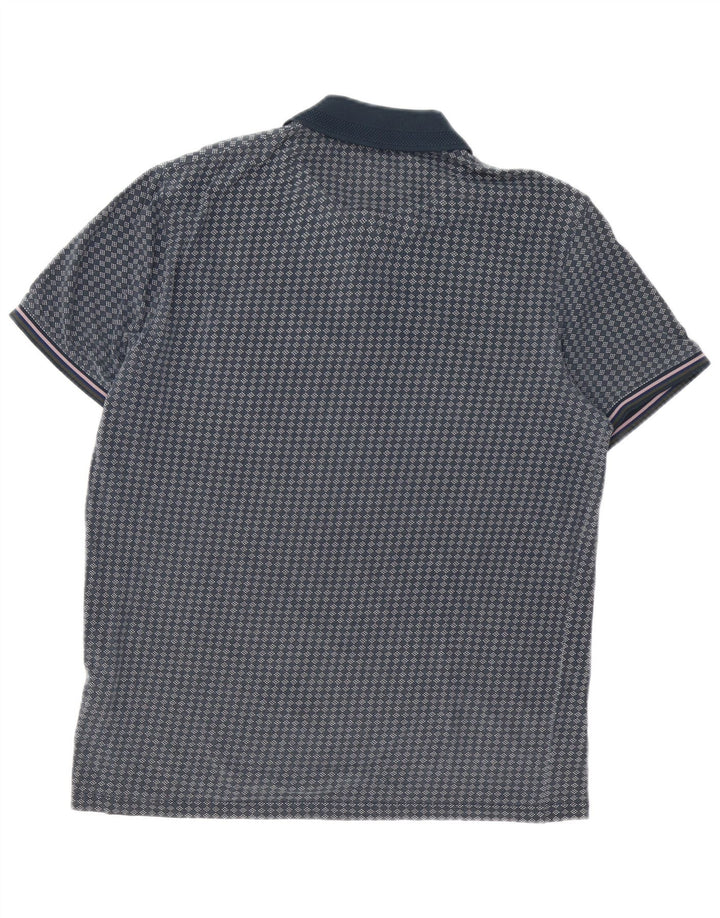 Ted Baker muška polo majica veličine 3 srednje tamnoplava geometrijska